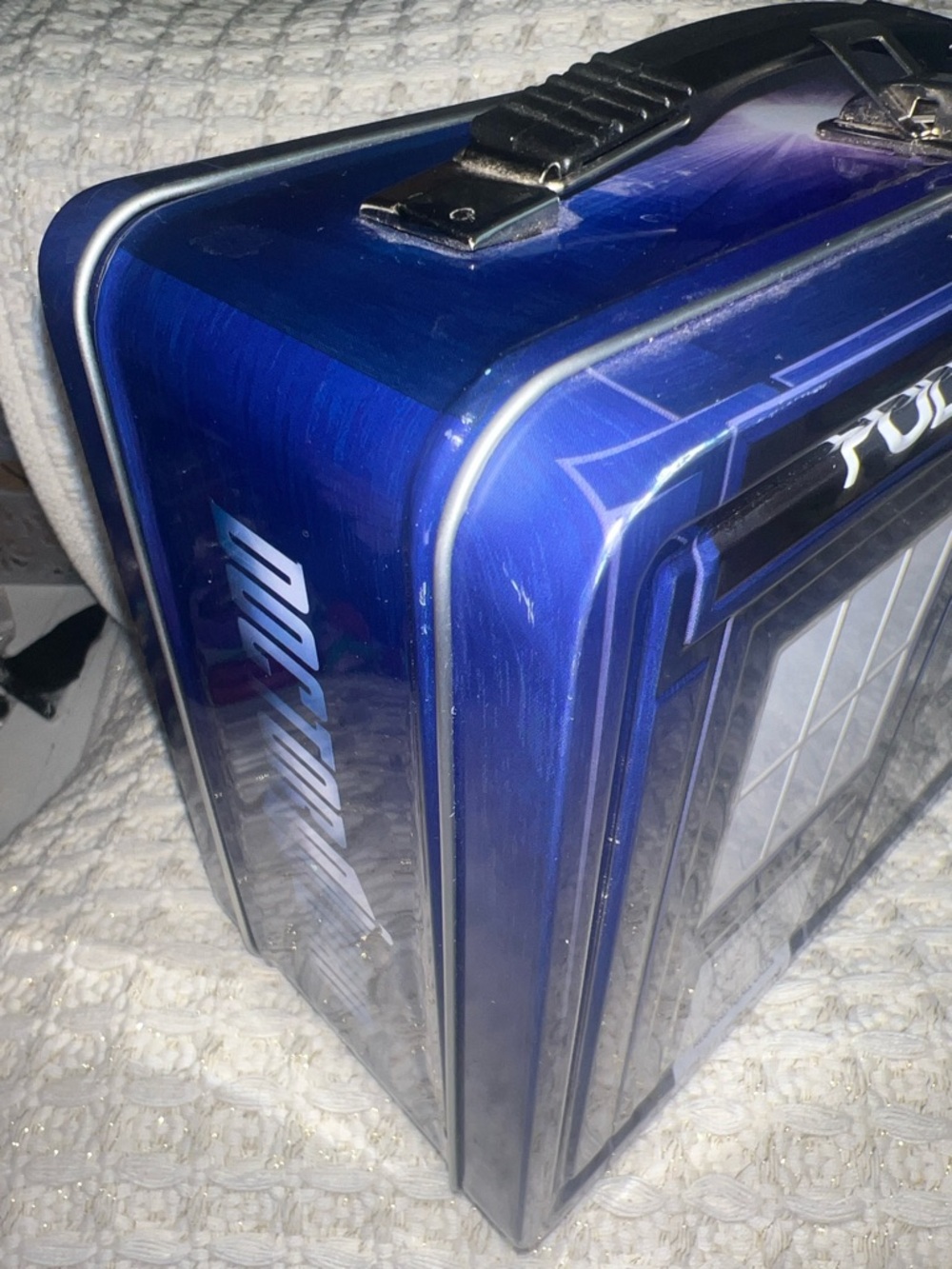 Doctor Who Limited Edition TARDIS Tin Tote Lunch Box Collectors DEADSTOCK RARE - Picture 4 of 10